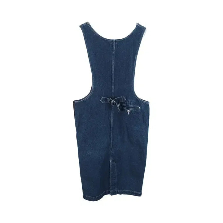[BUNJANG] JAPAN Denim Side Zip Dress / JAPAN (WOMEN - F) 코튼 사이드 집업 데님 원피스