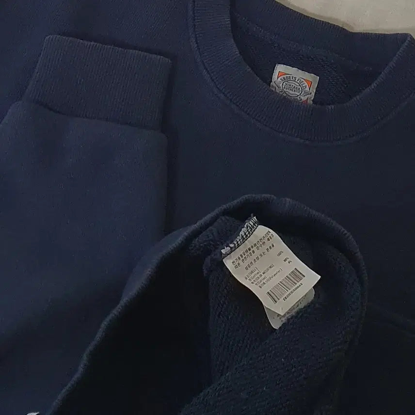 [BUNJANG] EBPD Navy Bulldog Sweatshirt / No.26033006 EBPD 이벳필드 네이비 불독 맨투맨 티셔츠