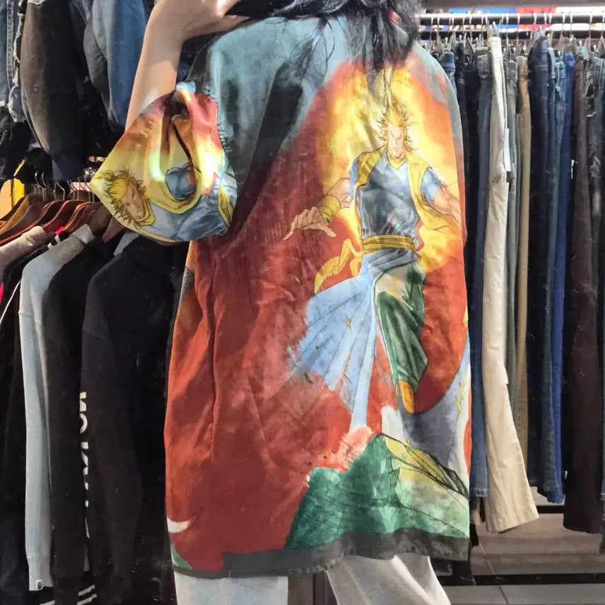 [SOLD OUT] [NO.9] 빈티지 애니메이션 그래픽 반팔 셔츠