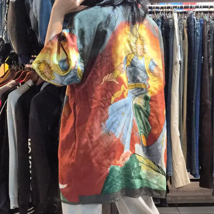 [SOLD OUT] [NO.9] 빈티지 애니메이션 그래픽 반팔 셔츠