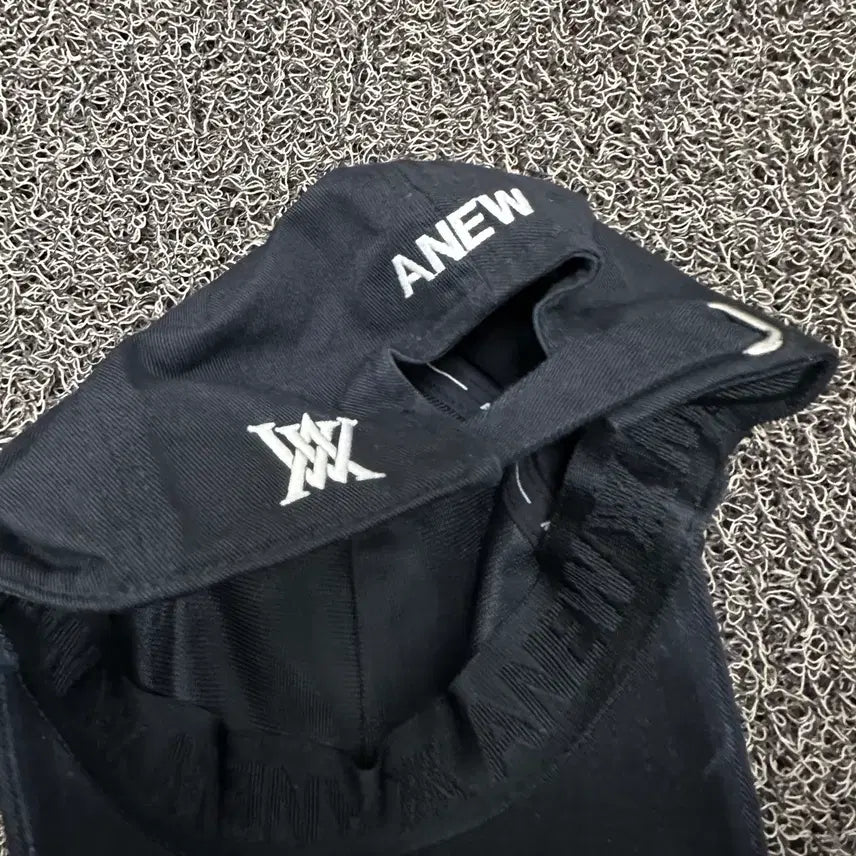 [BUNJANG] ANEW GOLF Ball Cap Hat Black F / ANEW GOLF 어뉴 골프 볼캡 모자 블랙 F