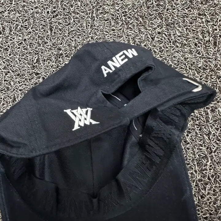 [BUNJANG] ANEW GOLF Ball Cap Hat Black F / ANEW GOLF 어뉴 골프 볼캡 모자 블랙 F