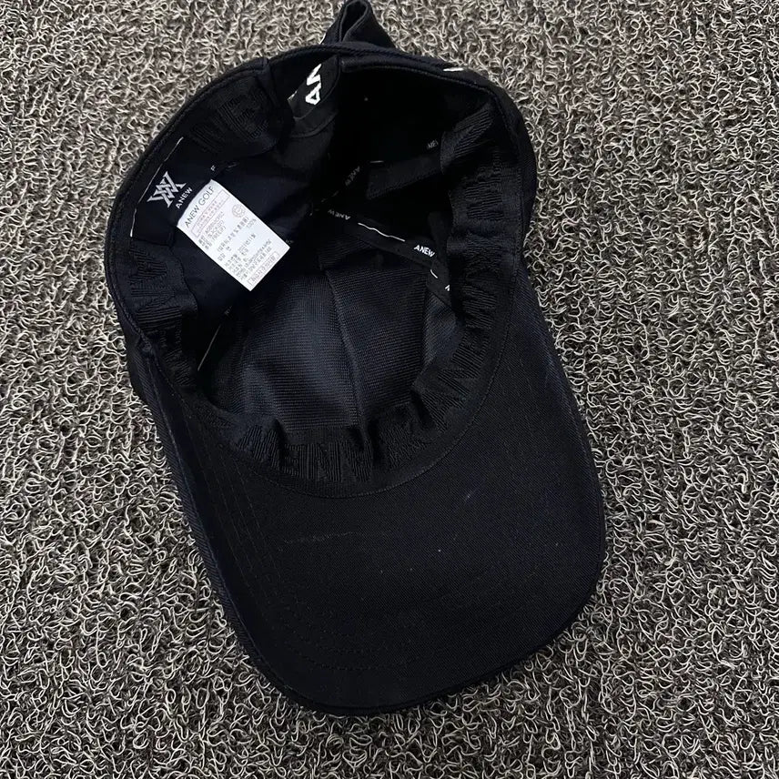 [BUNJANG] ANEW GOLF Ball Cap Hat Black F / ANEW GOLF 어뉴 골프 볼캡 모자 블랙 F