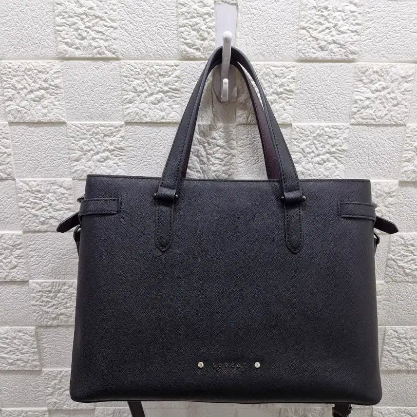 [BUNJANG] Lovecat Leather Shoulder Bag / 러브캣 숄더백 (택포)