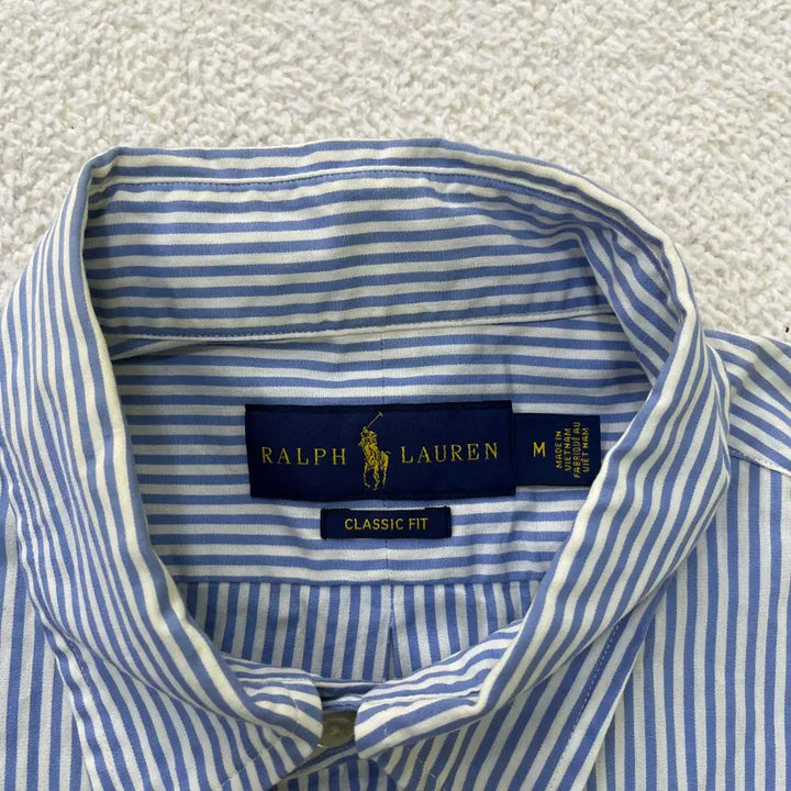 [BUNJANG] Polo Ralph Lauren Striped Shirt / M 폴로랄프로렌 스트라이프 셔츠 0325M