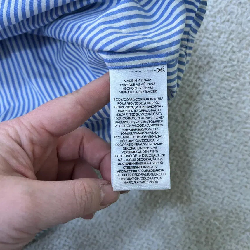 [BUNJANG] Polo Ralph Lauren Striped Shirt / M 폴로랄프로렌 스트라이프 셔츠 0325M
