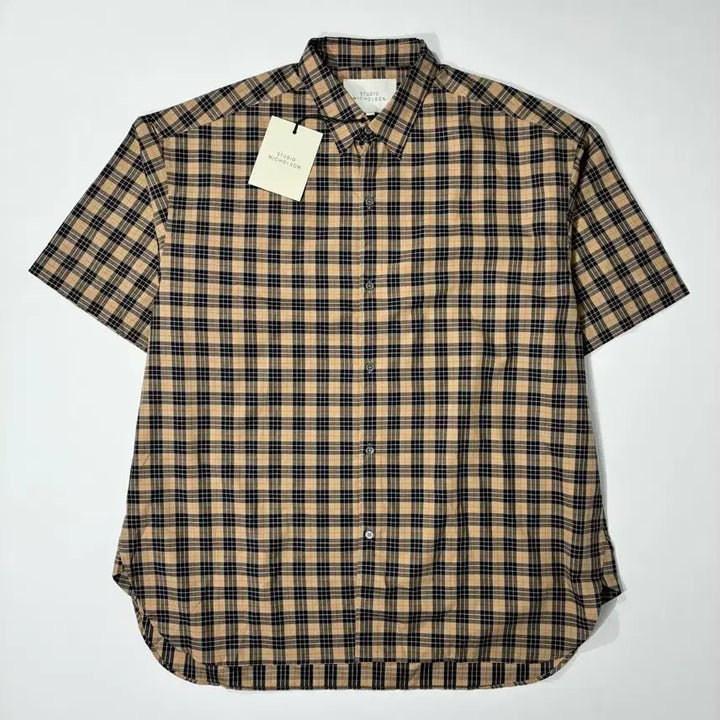 [BUNJANG] Studio Nicholson Sorono Madras Check Oversized Shirt / 스튜디오니콜슨 소로노 셔츠 마드라스 체크 오버사이즈 멀티컬러 L사이즈