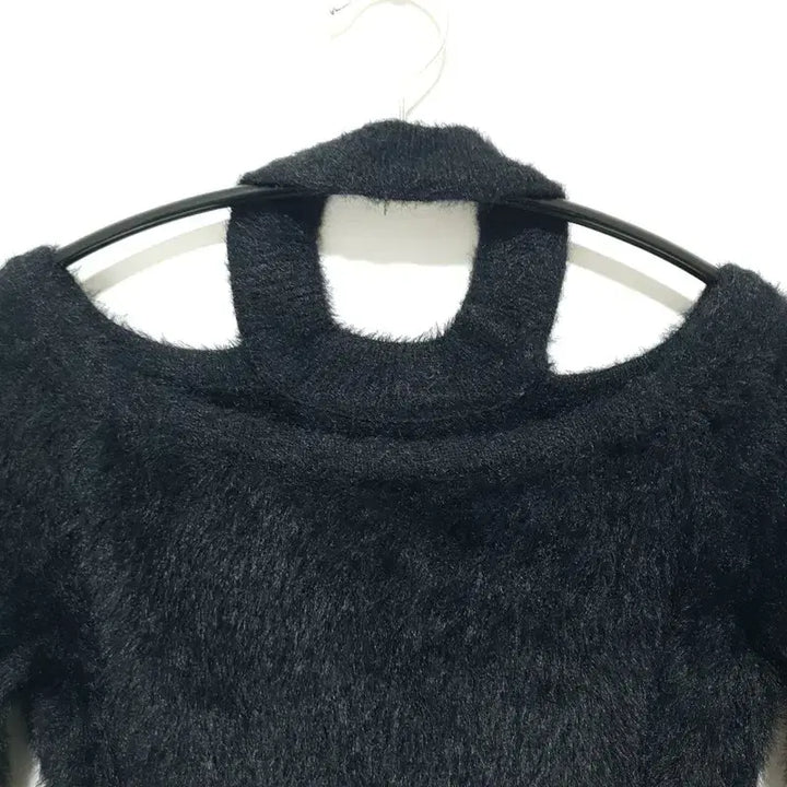 [BUNJANG] Chocconet Angora Knit Sweater / 초커넥 앙고라 니트 F_M2436