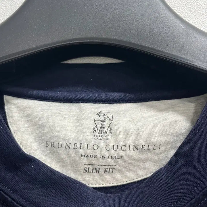 [BUNJANG] Brunello Cucinelli Short Sleeve Navy Shirt / [S]브루넬로 쿠치넬리 반팔 네이비
