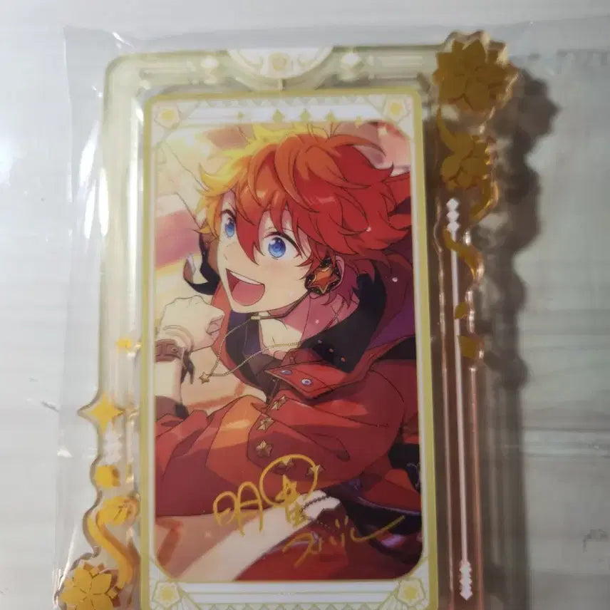 [BUNJANG] Ensemble Stars Akaboshi Subaru Flower Rotating Acrylic Stand / 앙스타 플라워 회전아크릴 스바루