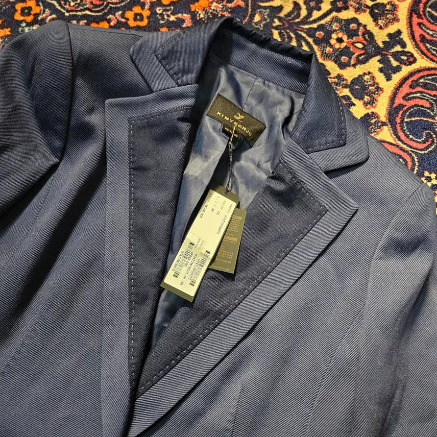 [BUNJANG] KimYeonJu Indigo Blue Jacket and Pants Set / (새상품)KimYeonJu 자켓 팬츠 셋업