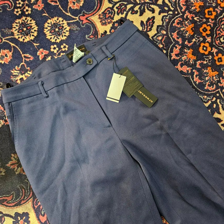 [BUNJANG] KimYeonJu Indigo Blue Jacket and Pants Set / (새상품)KimYeonJu 자켓 팬츠 셋업