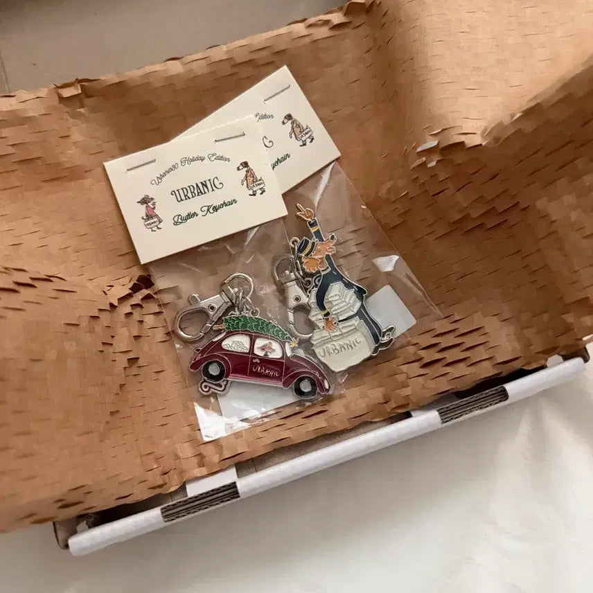 [BUNJANG] Urbanic30 Keyring 2-Piece Set / 얼바닉30 키링 2p