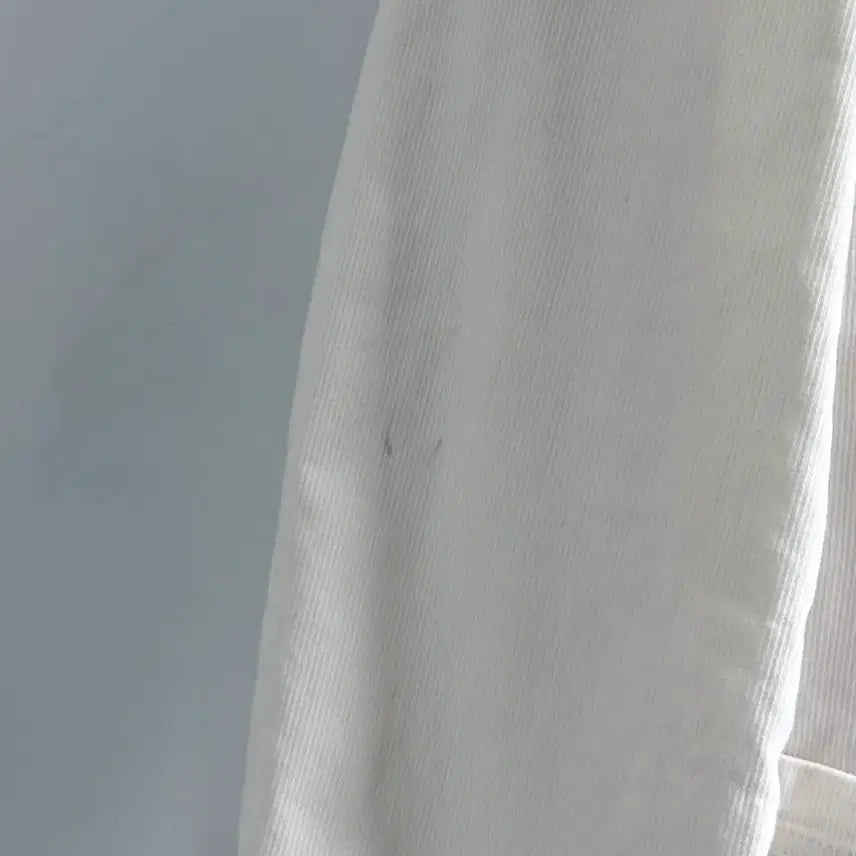 [BUNJANG] Polo White Cotton Blazer Jacket / 폴로 화이트 코튼 블레이저 자켓 (va.14)