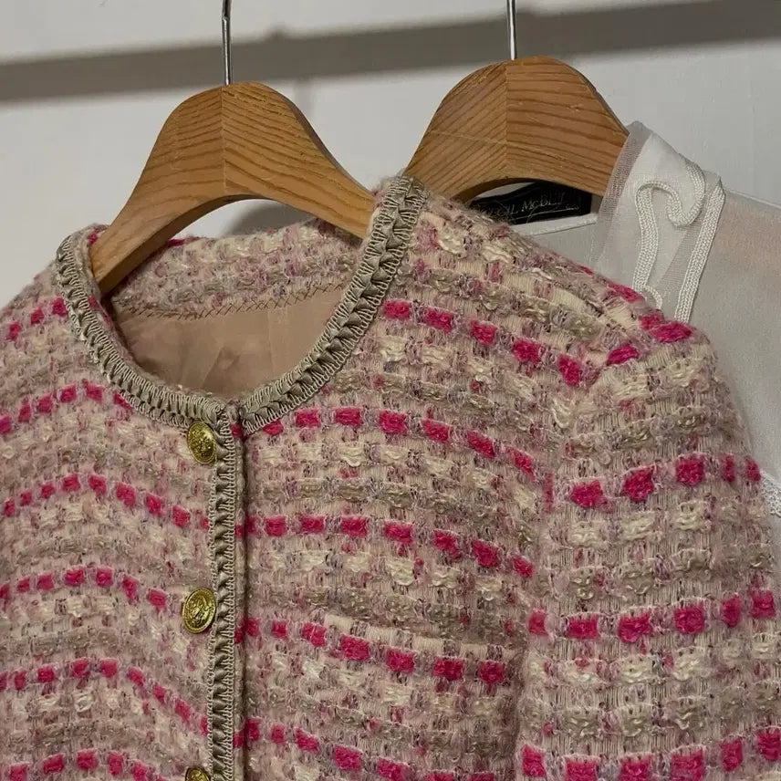 [BUNJANG] Vintage Tweed Jacket / 55) 빈티지 트위드 자켓
