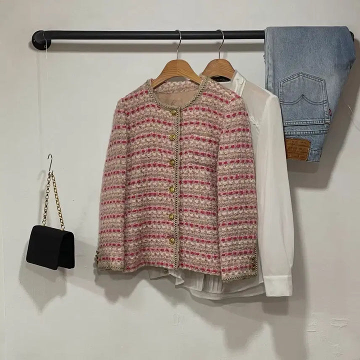 [BUNJANG] Vintage Tweed Jacket / 55) 빈티지 트위드 자켓