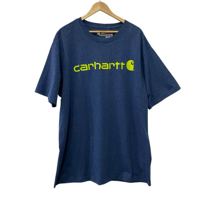 [BUNJANG] Carhartt Big Logo Short Sleeve T-shirt (L) / 492. 칼하트 빅로고 반팔 티셔츠(L)
