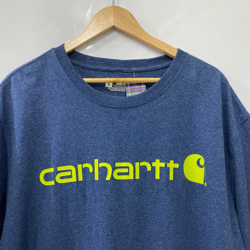 [BUNJANG] Carhartt Big Logo Short Sleeve T-shirt (L) / 492. 칼하트 빅로고 반팔 티셔츠(L)