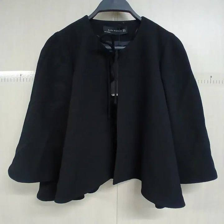 [BUNJANG] ZARA Women Black Cape Blouse / 자라 우먼 블랙 케이프 블라우스