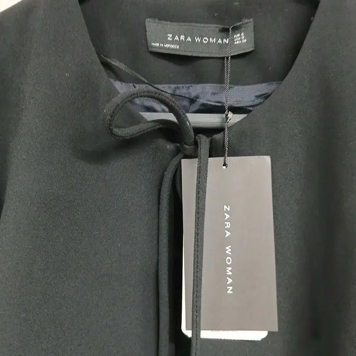 [BUNJANG] ZARA Women Black Cape Blouse / 자라 우먼 블랙 케이프 블라우스