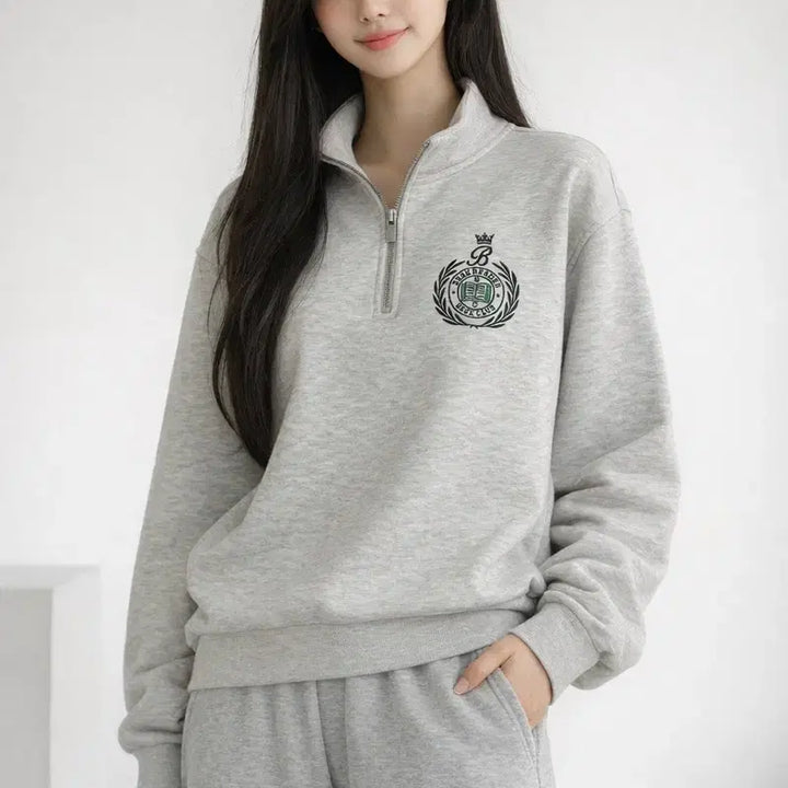 [BUNJANG] TOPTEN Half-Zip Sweatshirt / [남여공용-90]탑텐 하프집업 스웨트셔츠