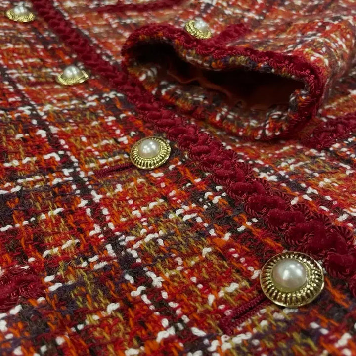 [BUNJANG] Vintage Tweed Jacket / 55) 빈티지 트위드 자켓
