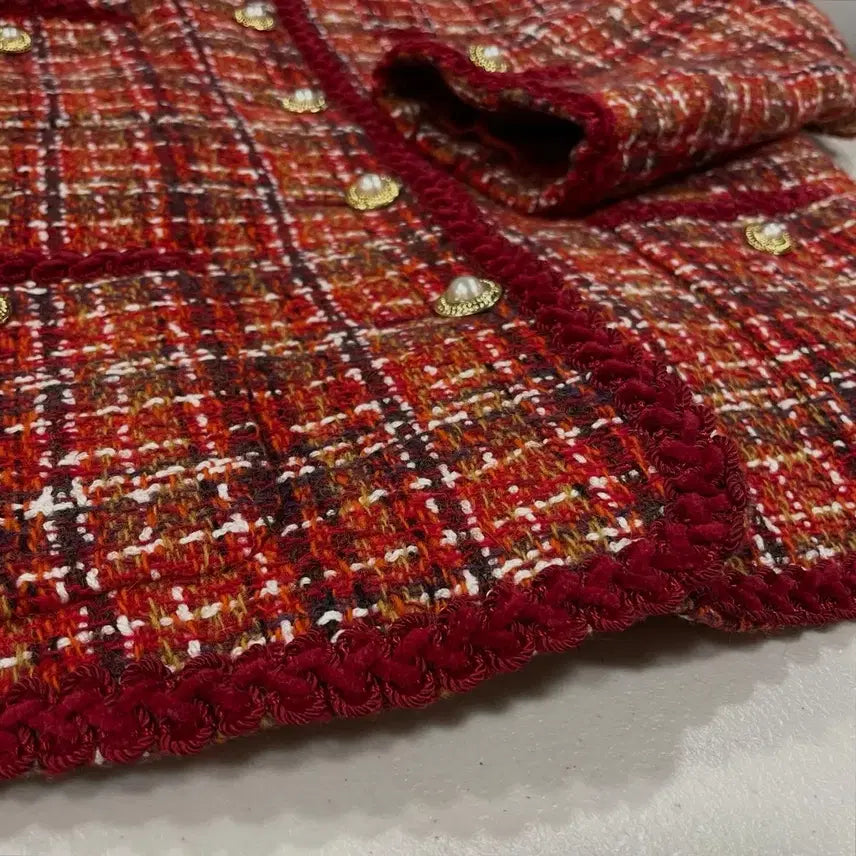 [BUNJANG] Vintage Tweed Jacket / 55) 빈티지 트위드 자켓
