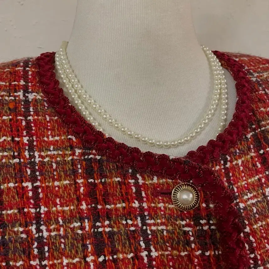[BUNJANG] Vintage Tweed Jacket / 55) 빈티지 트위드 자켓