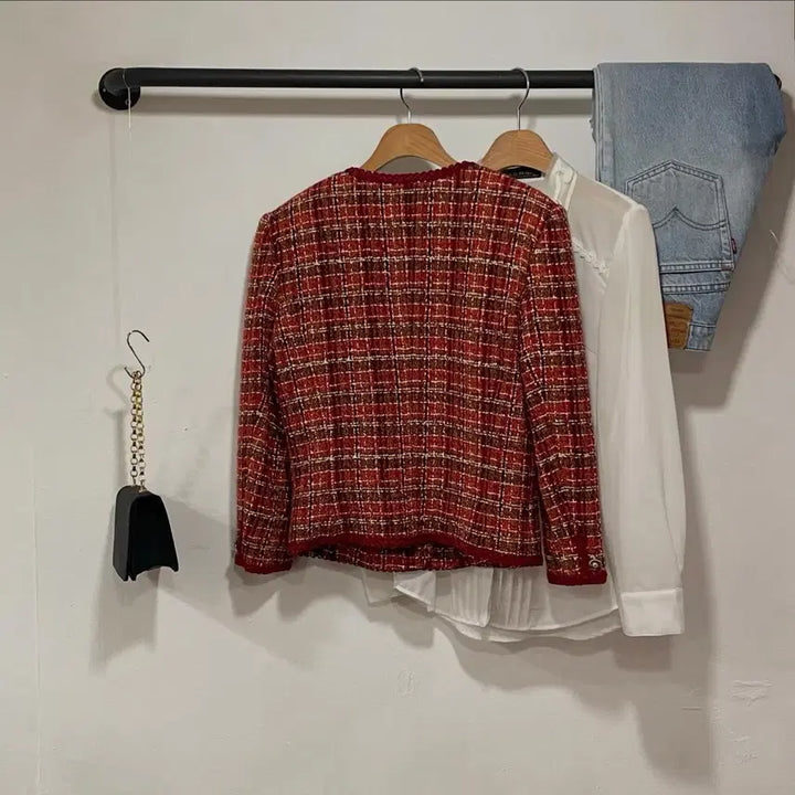 [BUNJANG] Vintage Tweed Jacket / 55) 빈티지 트위드 자켓