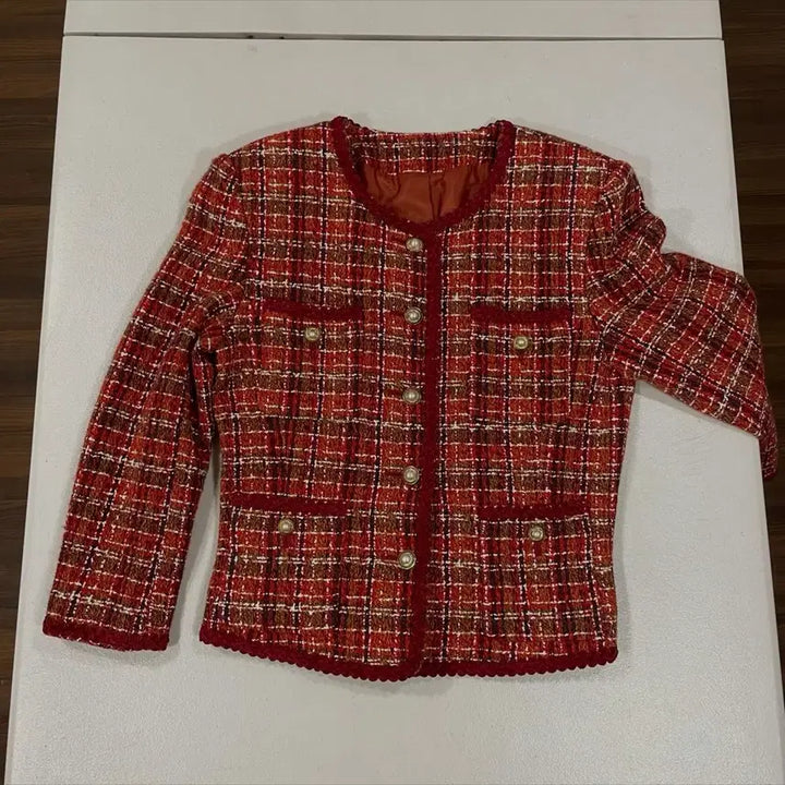 [BUNJANG] Vintage Tweed Jacket / 55) 빈티지 트위드 자켓