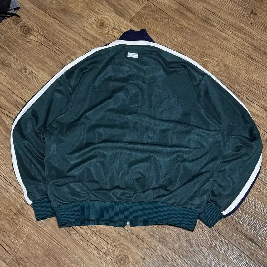 [BUNJANG] Mizuno Dark Green Navy Jersey Jacket / [XL] 미즈노 다크 그린 네이비 져지 자켓