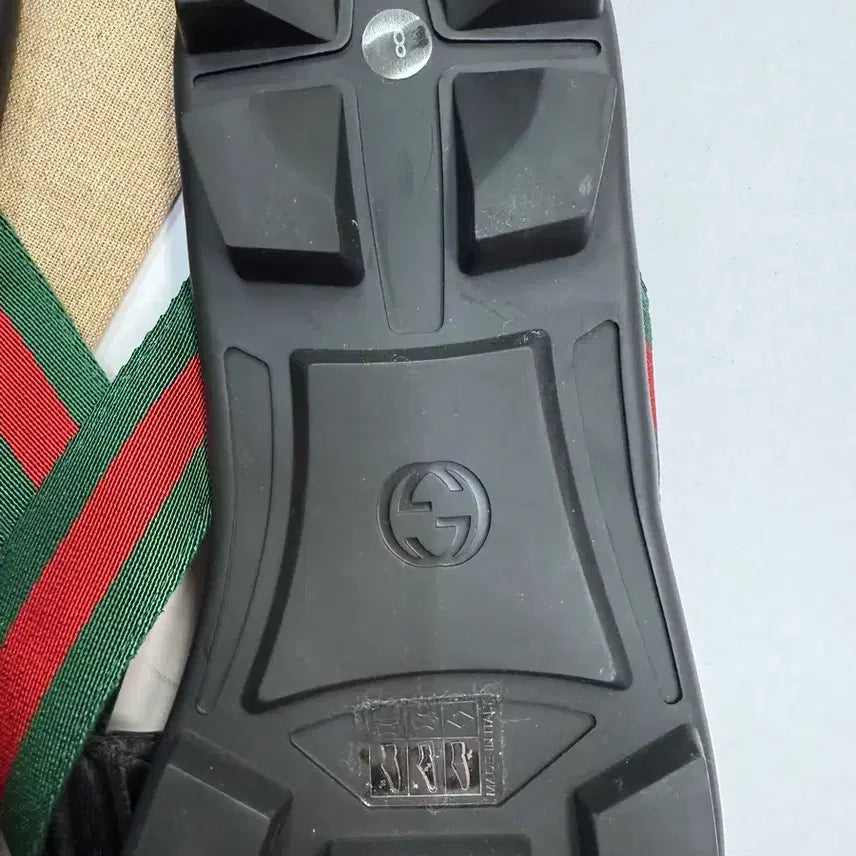 [BUNJANG] Gucci GG Black Slippers Sandals (Size 8) / 구찌 블랙 GG 슬리퍼 샌들8