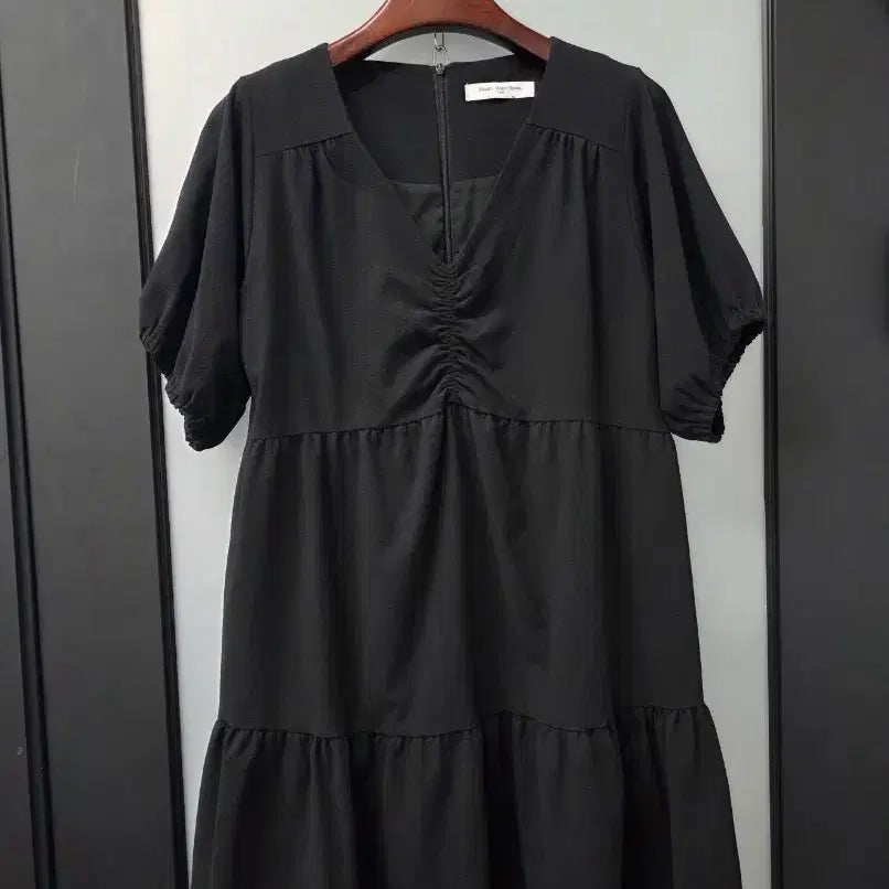 [BUNJANG] Mango Many Please Shirring Volume Dress / 망고매니플리즈 mmp  셔링 볼륨 원피스