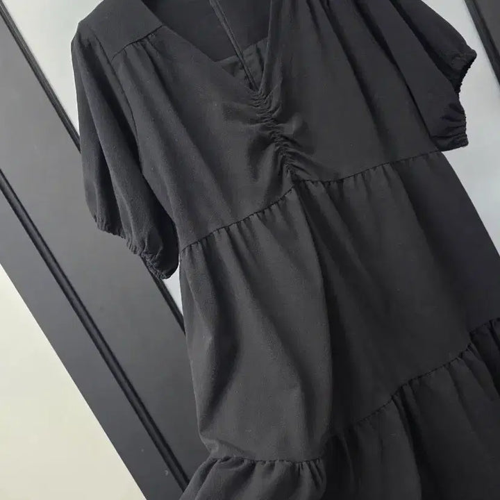 [BUNJANG] Mango Many Please Shirring Volume Dress / 망고매니플리즈 mmp  셔링 볼륨 원피스