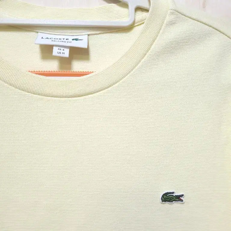 [BUNJANG] Lacoste Relaxed Fit Short Sleeve T-shirt / 95/M 라코스테 릴렉스핏 반팔티