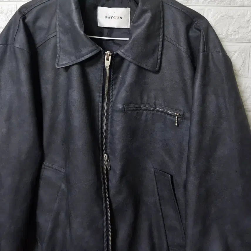 [BUNJANG] Reagan Leather Blouson Jacket / 레이건 레더 블루종자켓 판매합니다