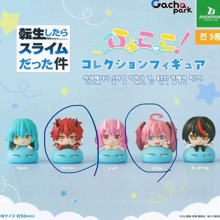 [BUNJANG] That Time I Got Reincarnated as a Slime Collection Figure / 전생슬 컬렉션 피규어