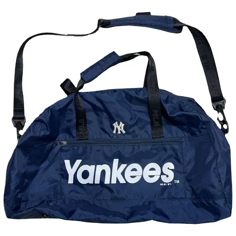 [SOLD OUT] MLB 뉴욕 양키스 나일론 보스턴백 네이비