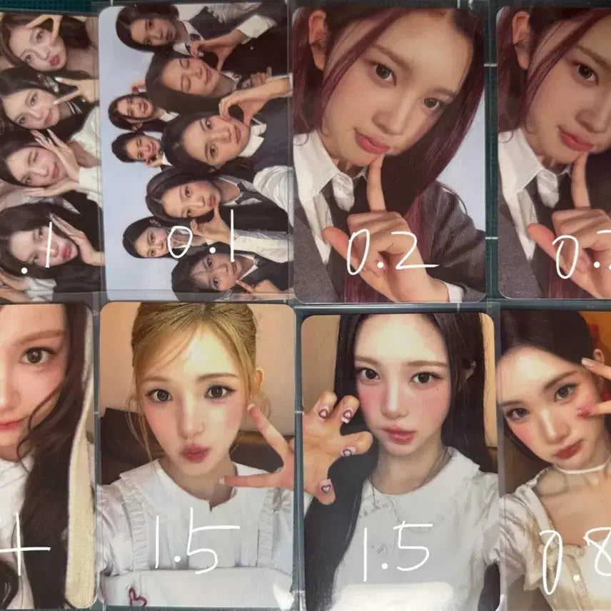 [BUNJANG] Hearts2Hearts Photocard POB / 하츠투하츠 하투하 미공포 포카 양도 판매