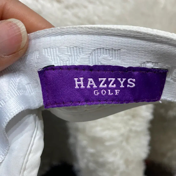 [BUNJANG] Hazzys Golf Sun Cap White / 헤지스 여성골프썬캡 화이트 F 중고장터 영구제