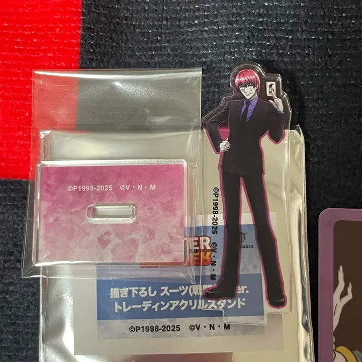 [BUNJANG] Hunter x Hunter Hisoka Bundle Set Acrylic Stand &amp; Photocard / 헌터x헌터 히소카 일괄 판매