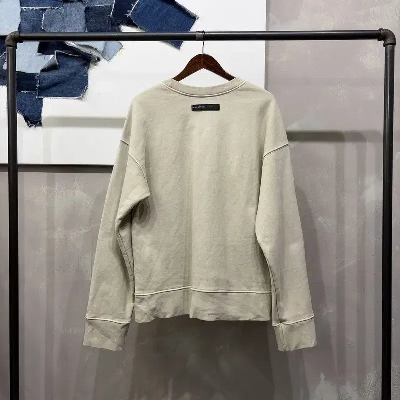 [BUNJANG] Attention Low Heavy Sweatshirt Long Sleeve T-shirt / (105) 어텐션로우 캐주얼 스트릿 헤비스웻 맨투맨 긴팔티