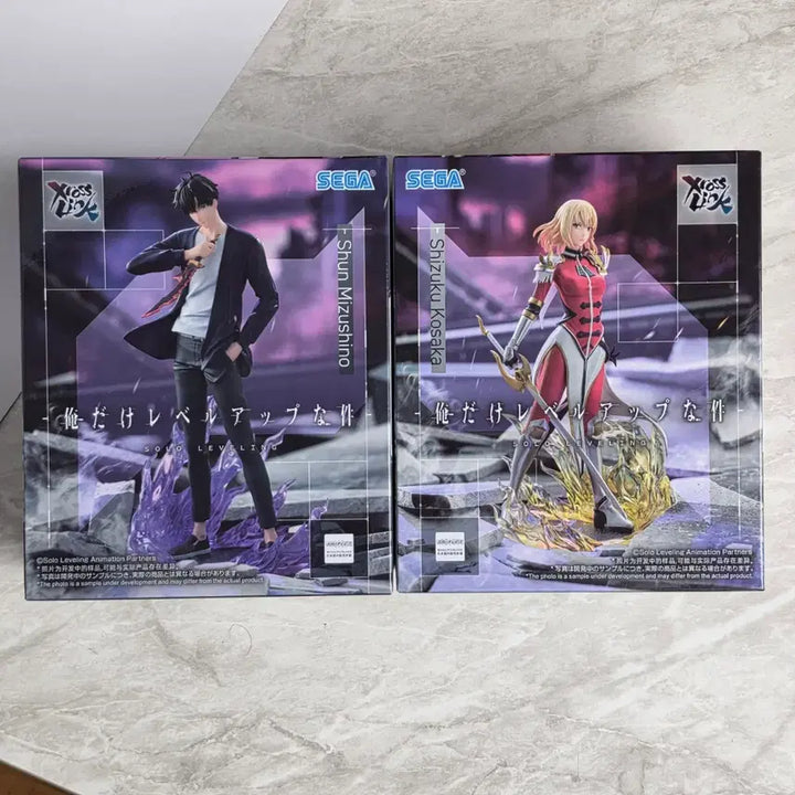 [BUNJANG] Solo Leveling Sung Jinwoo &amp; Cha Hae-in Figure 2-Piece Set / 신상) 나혼렙 성진우 &amp; 차해인 피규어 2종 세트 나 혼자만 레벨업