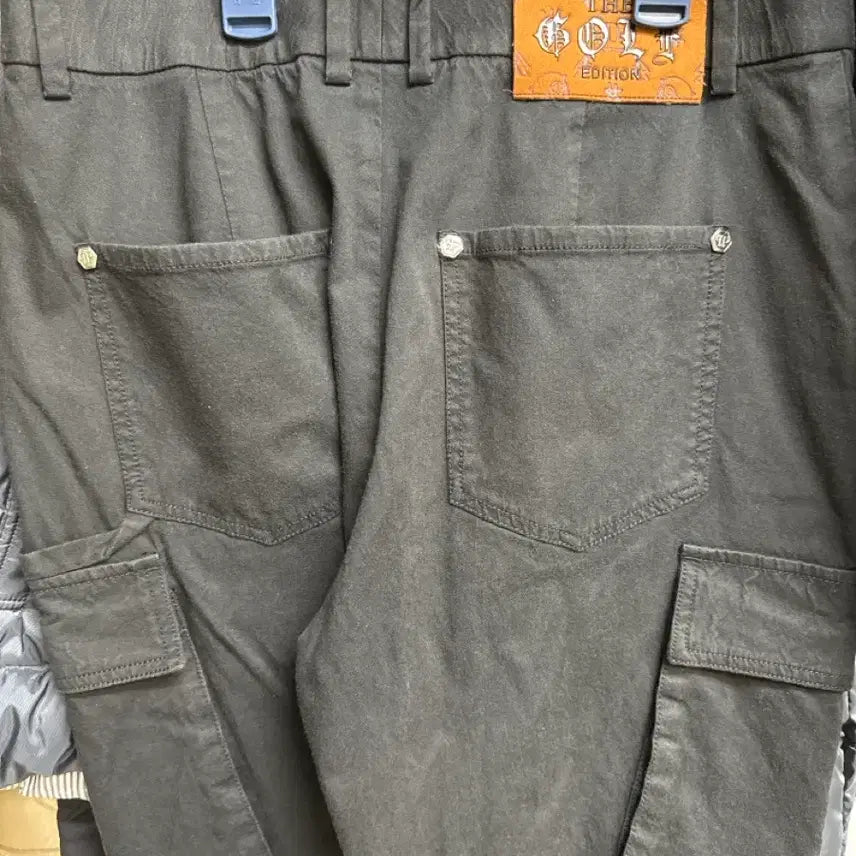 [BUNJANG] Philipp Plein Teddy Cargo Pants Black / 필립플레인 테디 카고바지 블랙
