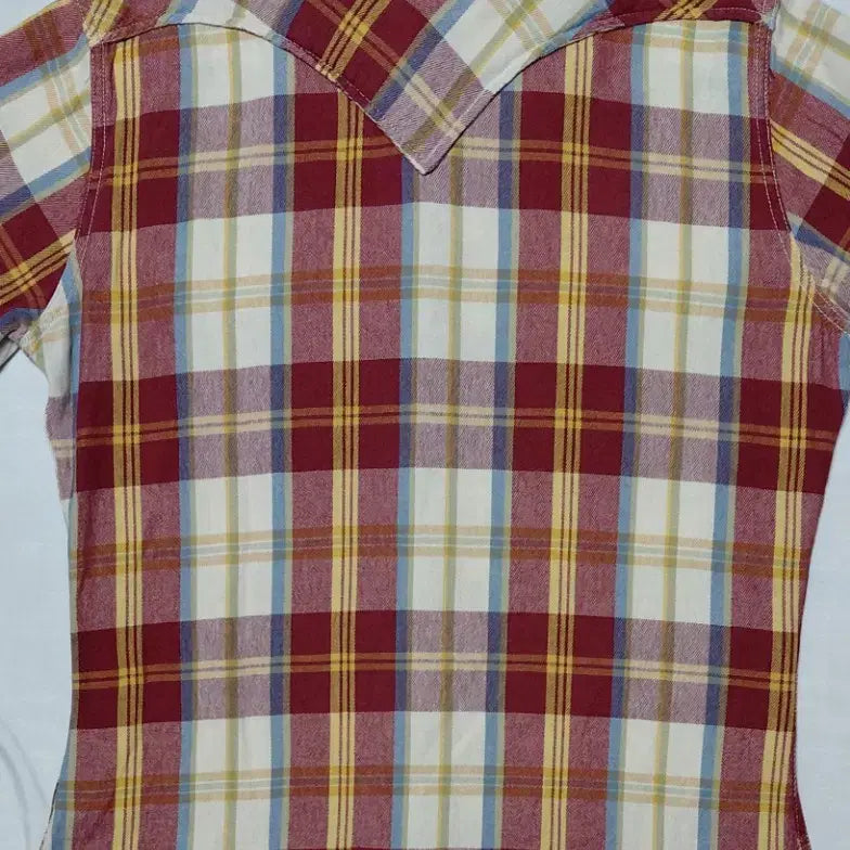 [BUNJANG] Luckystore Tailors Western Patch Check Shirt / [M] Luckystore Tailors 웨스턴 패치 체크 셔츠
