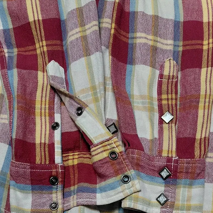 [BUNJANG] Luckystore Tailors Western Patch Check Shirt / [M] Luckystore Tailors 웨스턴 패치 체크 셔츠