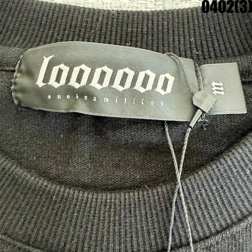 [SOLD OUT] M 원밀리언 블랙 반팔 티셔츠 0402(3)