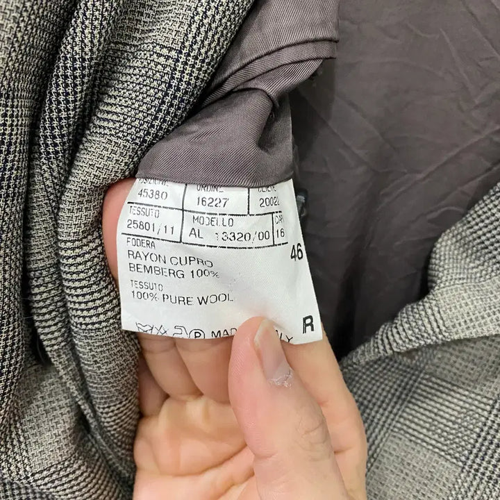 [BUNJANG] Celine Check Blazer (Size 46) / 502. 여성용 셀린느 체크 블레이져(46)