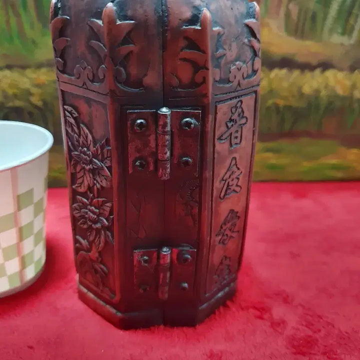 [BUNJANG] Unknown Suji Carved Buddhist Shrine / 불감.ㅡ수지.