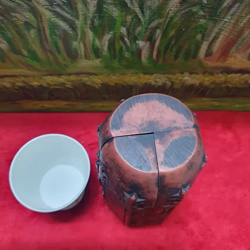 [BUNJANG] Unknown Suji Carved Buddhist Shrine / 불감.ㅡ수지.